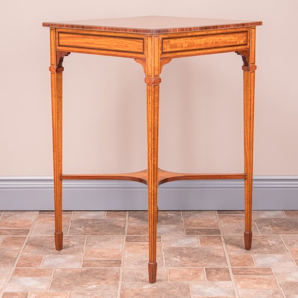 Inlaid Satinwood Occasional Table