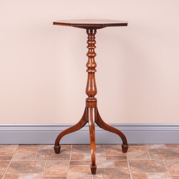 Mahogany Lamp/Occasional Table