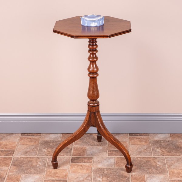 Mahogany Lamp/Occasional Table
