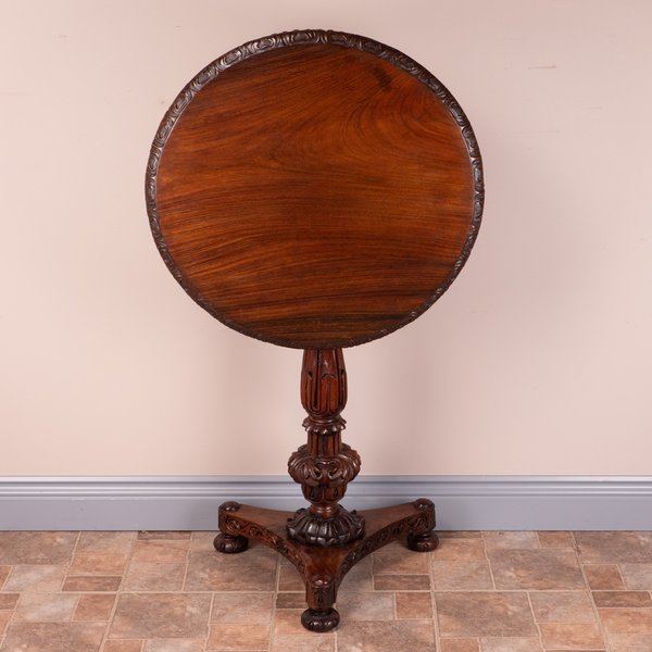 Anglo Indian Round Occasional Table