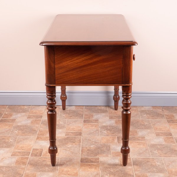 Three Drawer Mahogany Side Table