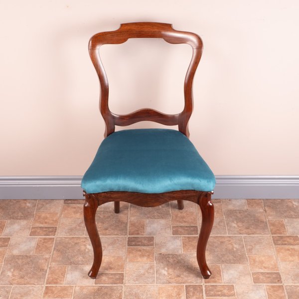 Set Of Four French Rosewood Dining Chairs