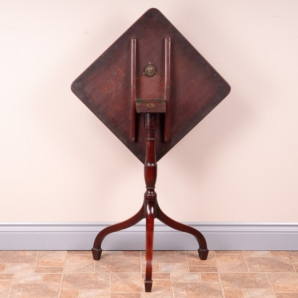 19thC Mahogany Occasional Tip Table