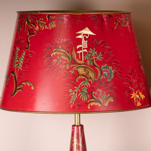 Pair Of Chinoiserie Style Table Lamps