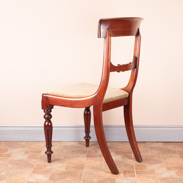 Set Of Eight 19thC Mahogany Dining Chairs