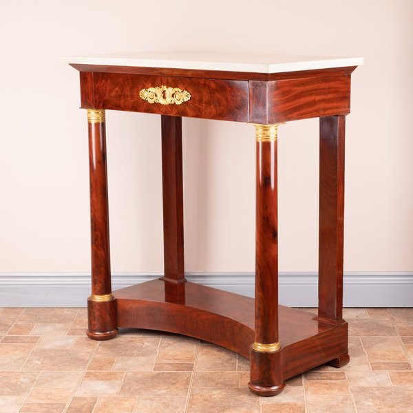 Good Quality 19thC French Mahogany Console Table