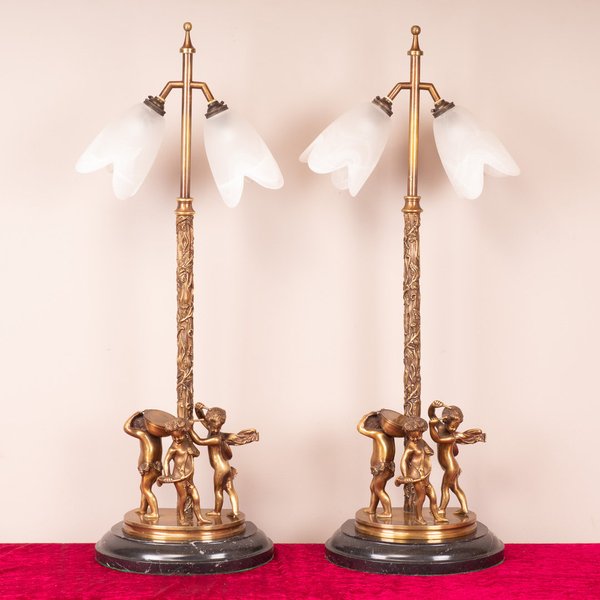 Good Quality Pair Of Table Lamps
