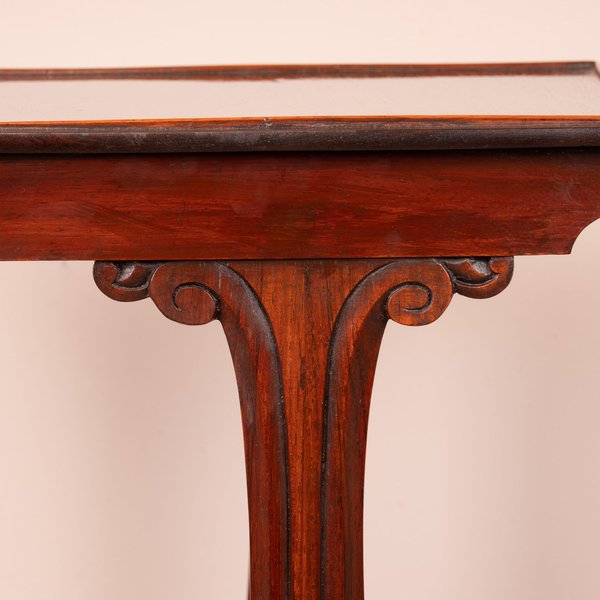 19thC Rosewood Occasional Table