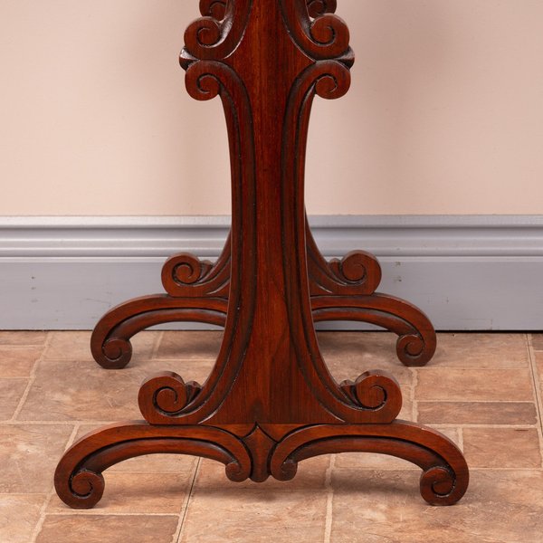 19thC Rosewood Occasional Table