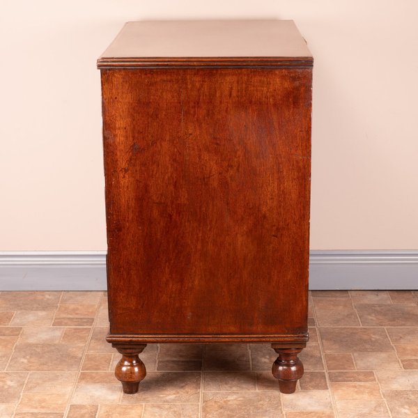 Small 19thC Mahogany Chest Of Drawers